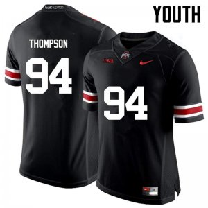 NCAA Ohio State Buckeyes Youth #94 Dylan Thompson Black Nike Football College Jersey BED8545TC